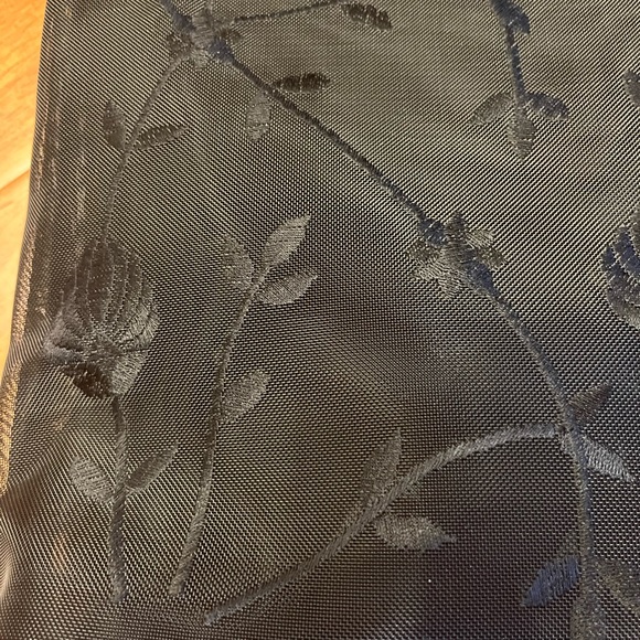 Vintage Browns evening nylon embroidered tote bag - Picture 9 of 11